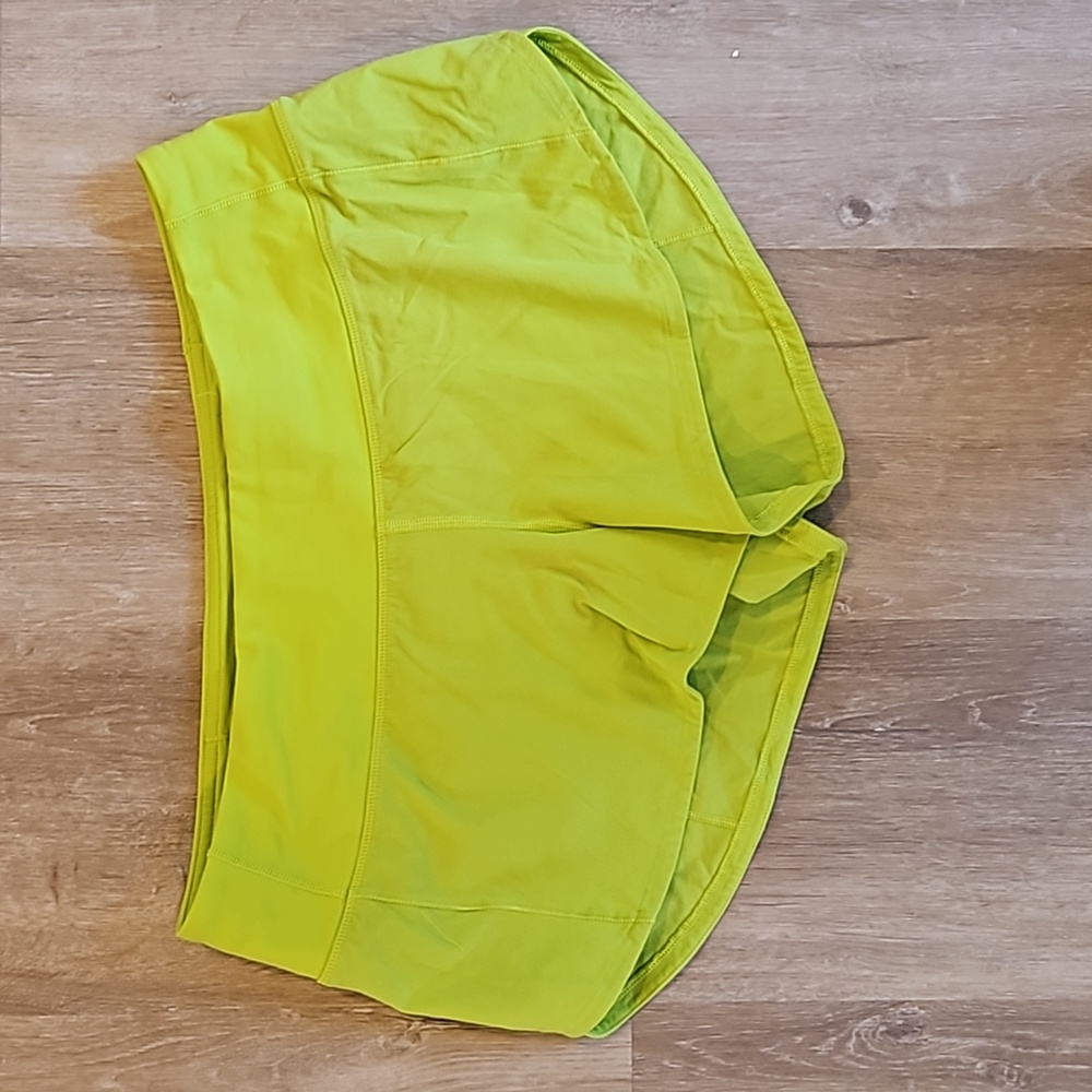 lululemon athletica Lime Green Athletic Shorts